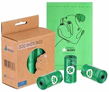 Отход Поо любимца Эко сумки кормы собаки полностью Деградабле дружелюбный кладет в мешки с распределителем