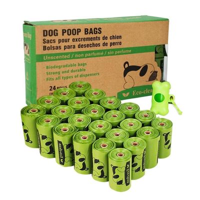 оптовый отход собаки сумки поо догы любимца таможни 100% биодеградабле кладет в мешки с распределителем