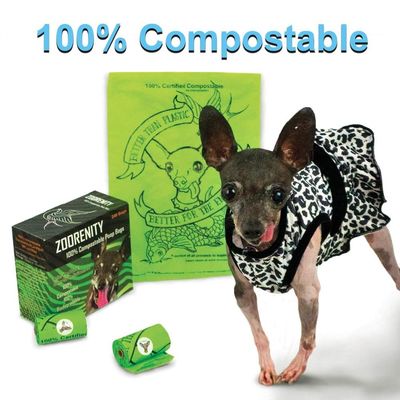 Таможня кормы повторно использованная сумкой напечатала держатель сумки кормы собаки таможни 100% биодеградабле