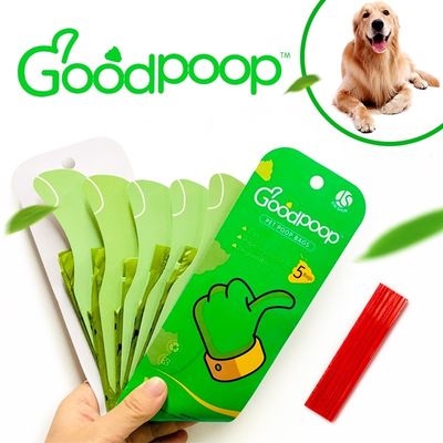 Продукты ЭПИ Биодеградабле для сумки кормы отхода собаки собак Компостабле многоразовой зеленой с держателем