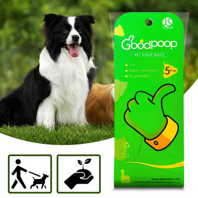 Сумки отхода кормы собаки нового продукта пластиковые, дружественный к Эко большой палец руки отброса вверх по продуктам для отхода собаки