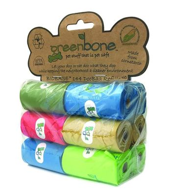 Отход любимца сумки кормы собаки ПЭ изготовителя биодеградабле изготовленным на заказ напечатанный логотипом кладет в мешки