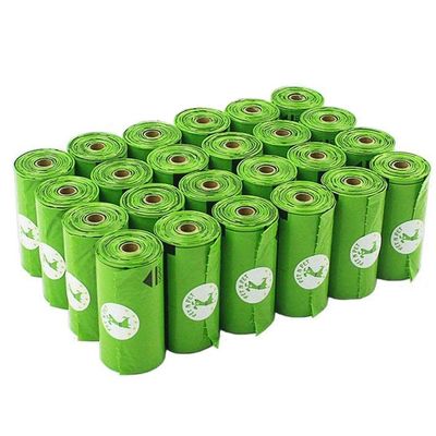 100% Biodegradable Products for Dogs  Pet Disposable Doggie Waste Poop Bag with Holder