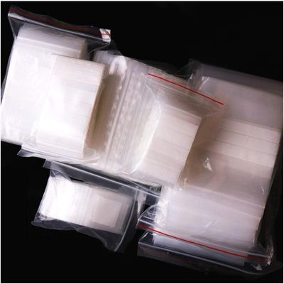 Прозрачные водоустойчивые Зиплок сумки/пластиковый мешок замка застежка-молнии для сухой еды