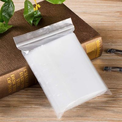Clear Transparent  Bags Plastic Zip Lock Packaging Bag For Power Flour,Snack Food Packaging