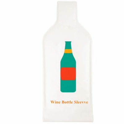 Сумки вина обруча пузыря ПВК пластиковые, изготовленные на заказ многоразовые сумки протектора бутылки вина