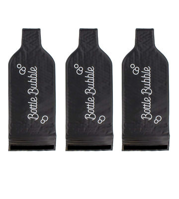 Водоустойчивые сумки вина обруча пузыря, изготовленный на заказ многоразовый протектор бутылки вина