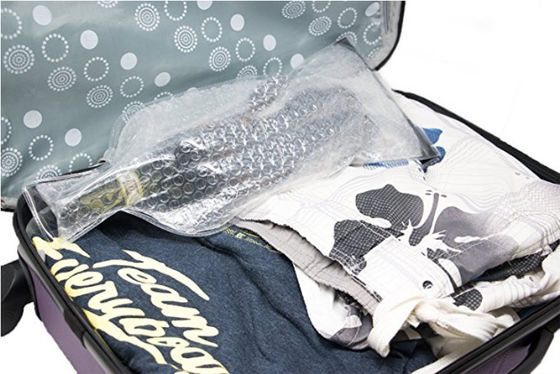 Прозрачные сумки вина обруча пузыря, сумки протектора бутылки вина ПВК пластиковые