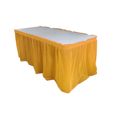 Непахучие устранимые пластиковые юбки таблицы для десерта украшение ставят на обсуждение/таблицы шведского стола