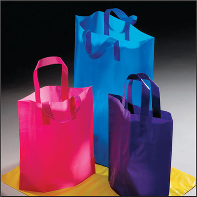Толстая сумка руки пластмассы полиэтилена низкой плотности