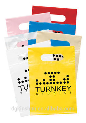 Хозяйственные сумки пластикового изготовленного на заказ логотипа ЛДПЭ/ХДПЭ многоразовые для магазина канцелярских принадлежностей