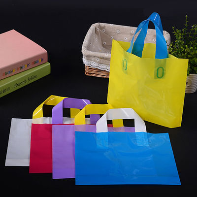 Хозяйственные сумки изготовленного на заказ логотипа доказательства масла многоразовые, сумка высокой отметки пластиковая розничная