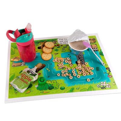Водостойкая устранимая циновка таблицы, семенозачаток свободное пластиковое липкое Пласемац для малышей