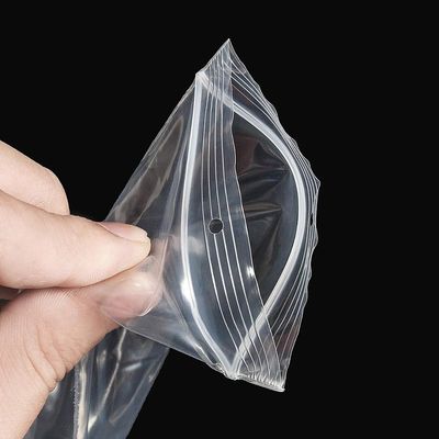 Прозрачные небольшие пластиковые Зиплок сумки для изготовления на заказ хранения ювелирных изделий приемлемого