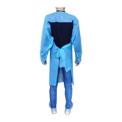 Мантия устранимого карантина защитная - костюм мантии полной изоляции тела голубой (пакет 20)