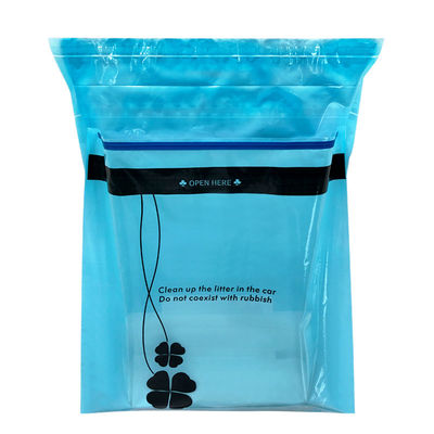 Выбивая отход толщины 0.05mm Biodegradable кладет CMYK в мешки 45 галлонов