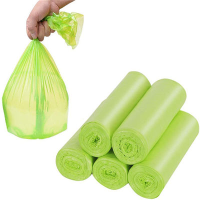 Сумки отброса хлама зеленых Biodegradable мешков для мусора пластиковые Degradable для автомобиля офиса кухни