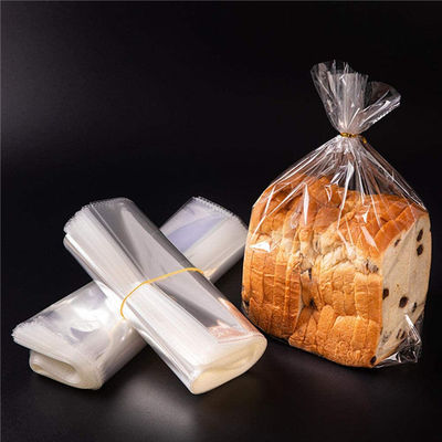 Хлебец хлеба связей извива 1mil кладет сумки в мешки пекарни ясности LDPE поли