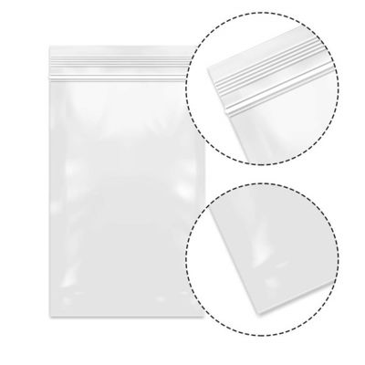 Ясная поли молния кладет Reclosable Zip-lock сумки в мешки хранения для конфеты, витамина