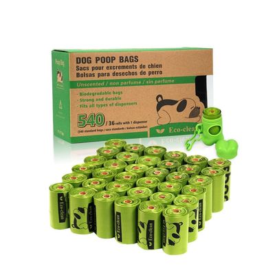 Printed  Biodegradable Custom Products for Dogs Unscented Printed dog poop bags dispenser custom printed