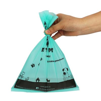 Корма собаки штейновой текстуры Биодеградабле кладет Унссентед в мешки напечатанная для идти собака