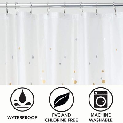 Ванной комнаты Валмарт фабрики занавес ливня оптовой устранимый пластиковый с крюками