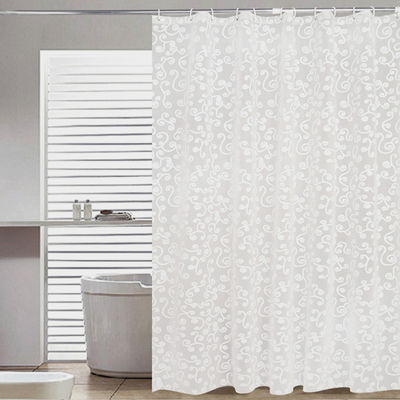 Bacteria Resistant PEVA Stylish Waterproof Shower Curtain For Personal Apartment