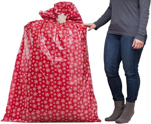Ресиклабле красочные пластиковые сумки обруча подарка, слон сумка подарка рождества