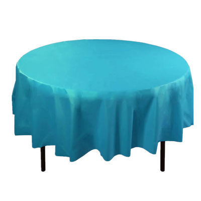 Водоустойчивая изготовленная на заказ ткань круглого стола крышки таблицы ПЭВА печатания пластиковая для пикника