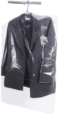 Сумки одежды Polythylene Laundrette устранимые ясные одевают сумки протектора